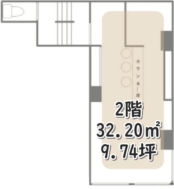 【中央区⽇本橋】人形町駅徒歩1分/人気エリア/東向き・角部屋/居抜き物件