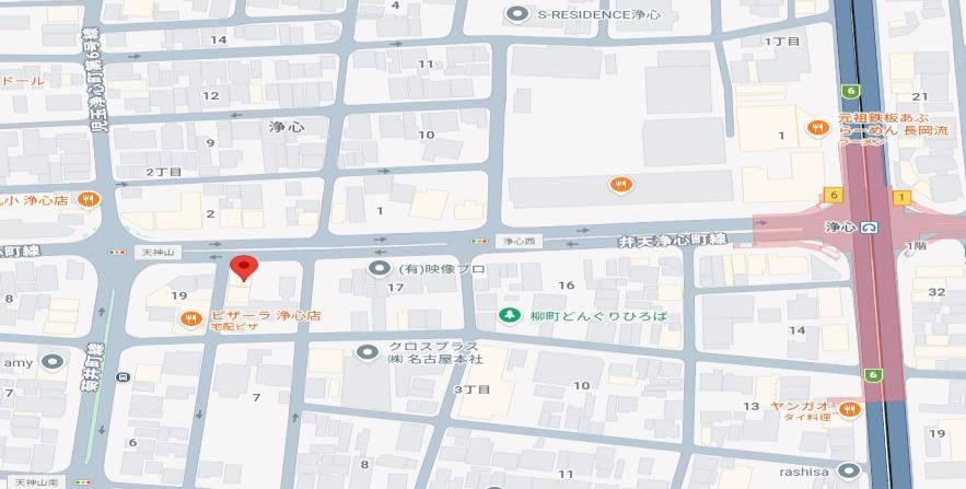 【名古屋市西区／浄心駅徒歩4分】1階路面×13.54坪／賃料20万円台の飲食店居抜き物件（立ち飲み・居酒屋）／即営業可・鶴舞線沿線