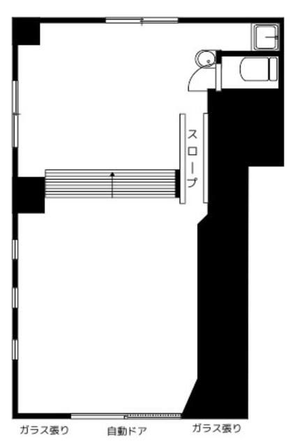 【神奈川区・三ツ沢下町駅徒歩2分】駅近｜1階路面・1フロア1テナント（12坪）スケルトン※一部設備残置