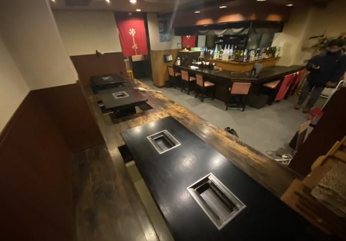 【福岡市中央区・薬院大通駅1分】42,000人が動く生活動線上／平日売上が作れる《重飲食可》焼肉居抜き1階路面