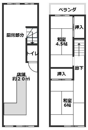 堺駅徒歩11分！低予算でスタートできます☆定食屋さんにも最適和室居抜き物件