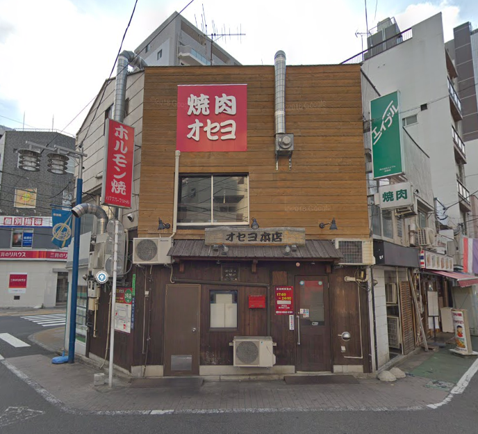 板橋駅徒歩2分！角地の焼肉店居抜き一括貸し店舗物件