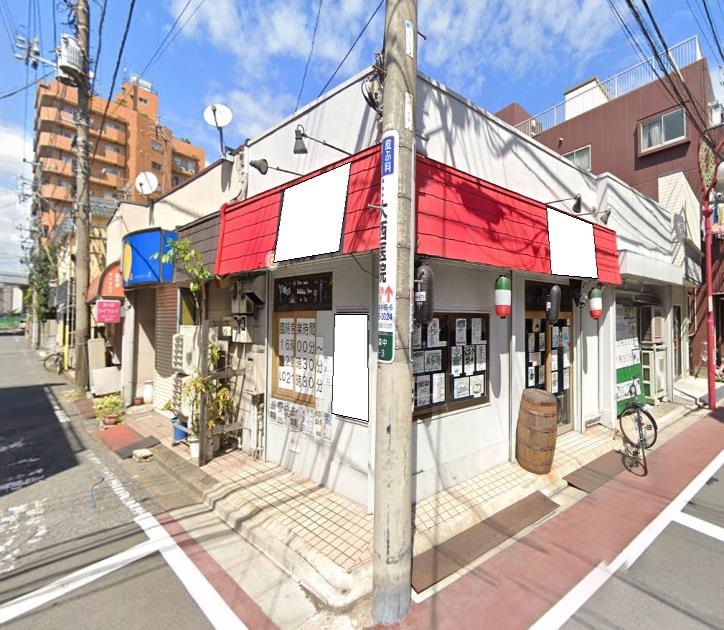 梅屋敷駅徒歩3分！商店街沿い路面角地のイタリアンバル居抜き物件